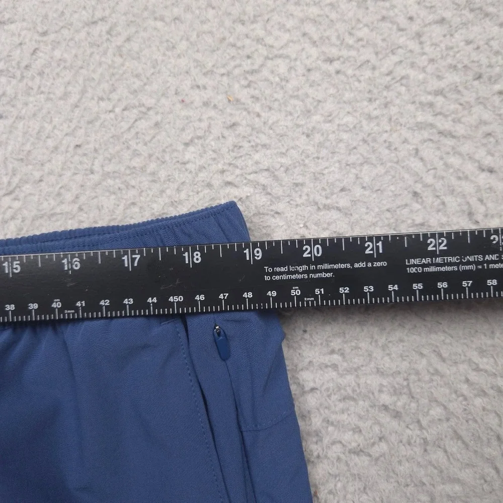 The North Face Wander Shorts Men XXL Blue FlashDry Zip Pocket Stretch 7.5in